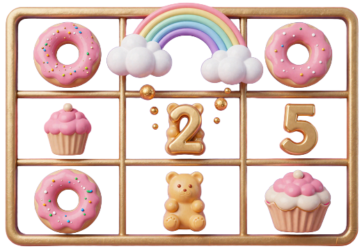 Pinke Bonbons und Multiplikatoren aus dem Slot Sugar Rush 1000 von Pragmatic